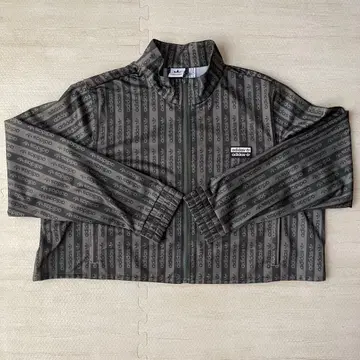 adidas 크롭 기장 트랙 자켓 XL