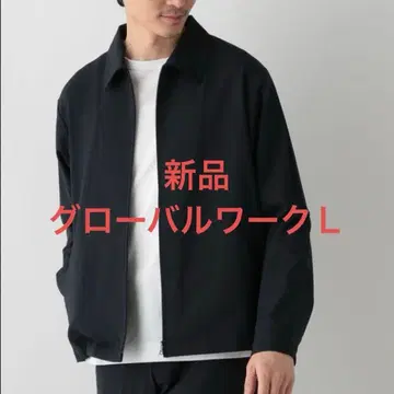 글로벌 워크 어반 ZIP 블루종 L 네이비