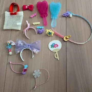 리카짱 잡화 세트 머리 고무 등
