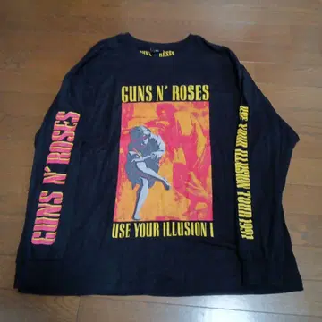[ H&M ] GUNS N' ROSES 건즈 앤 로지즈 롱T 티셔츠