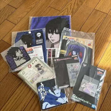 나루토 제일복권 우치하 사스케 캐릭터 굿즈 세트 (8개 세트)