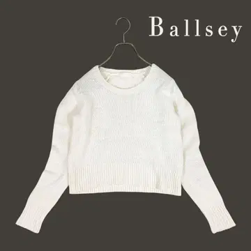 12T422 Ballsey 크림 계열 니트 스웨터 캐주얼 S