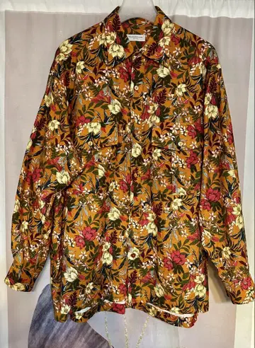 21aw 투모로우랜드 코튼비에라 플라워 가을 꽃무늬 셔츠