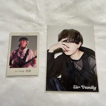 Sir Vanity 나카지마 요시키 브로마이드 폴라로이드