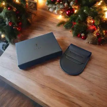 REEL / 코인 로퍼 리 코인 케이스 가죽 크리스마스 선물