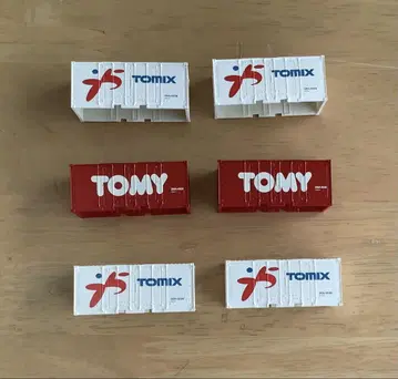 TOMIX TOMY 컨테이너 6개 세트