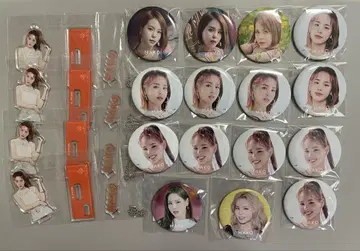 NiziU 마코 캔뱃지 아크링 키링