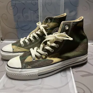 USA제 / converse 25.5cm 카모플라쥬 패턴 하이컷 스니커즈