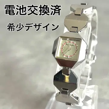 [배터리 교환 완료] Paul Smith 폴스미스 손목시계 옥타곤 실버