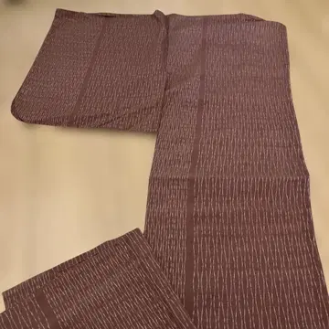 브라운 스트라이프 기모노