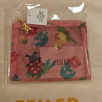 페이러 하이디 메쉬 파우치 핑크 미니