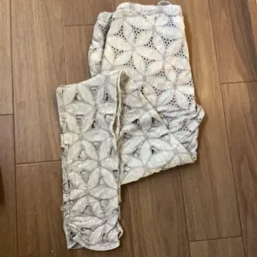 새상품급 론 헤르만 레깅스 그레이 자수 밴딩 팬츠