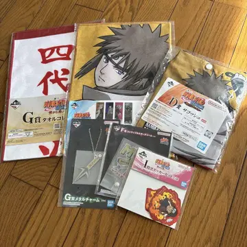 NARUTO 제일복권 제4대 나미카제 미나토 컬렉션 세트 (6개 세트)