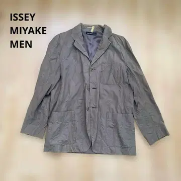 ISSEY MIYAKE MEN 파도 카키 그레이 자켓