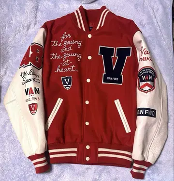 VAN JACKET 빈티지 바시티 자켓 S 사이즈