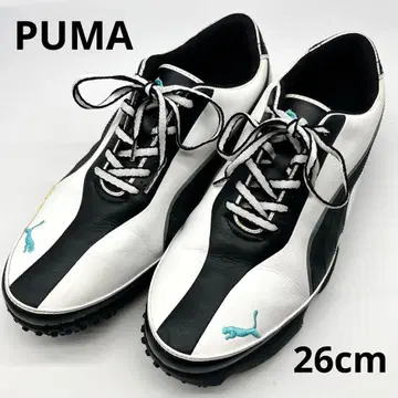 PUMA 골프화 화이트/블랙