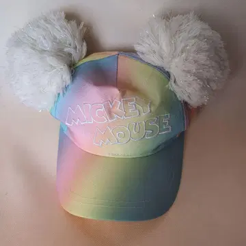 미키마우스 컬러풀 캡