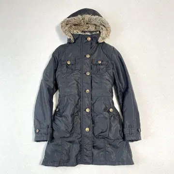 y2k 페어리 그런지 헤이세이 갸루 퍼 라이너 모즈 코트