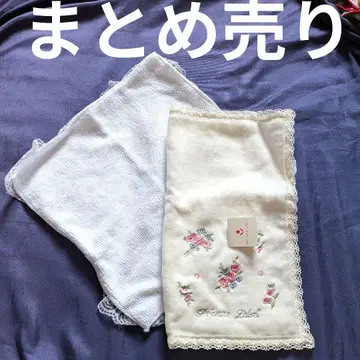 묶음 판매 손수건 화이트 레이스 꽃무늬 프라이빗 라벨