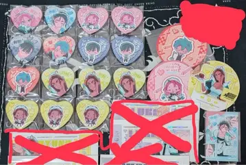 에이리언 스테이지 ALIEN STAGE 아니카페 하트 캔뱃지 이반