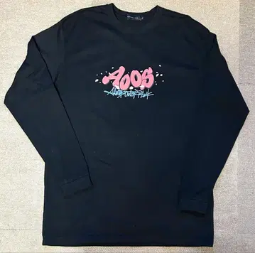 ALWAYS OUT OF STOCK 롱 슬리브 티셔츠 AOOS L