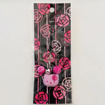 산리오 키티 마스코트 스트랩 장미 끈