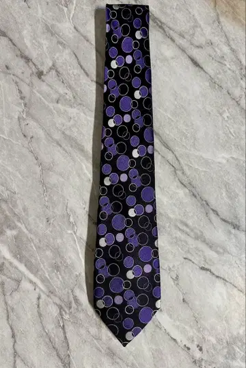 폴스미스 컬렉션 버블 도트 실크 100% 넥타이 일본제