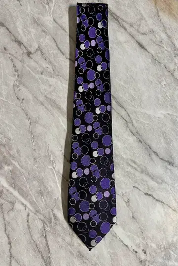 폴스미스 컬렉션 버블 도트 실크 100% 넥타이 일본제