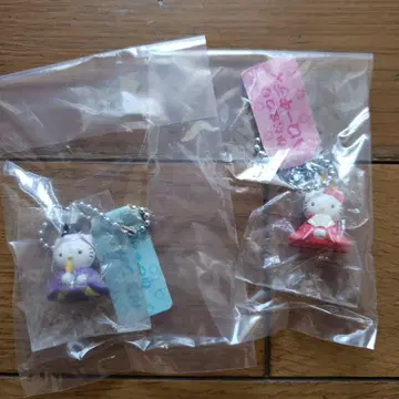 헬로키티&다니엘 히나마츠리 키링 2개 세트