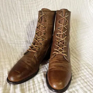 저스틴 빈티지 레이스업 부츠 사이즈 26 미국제