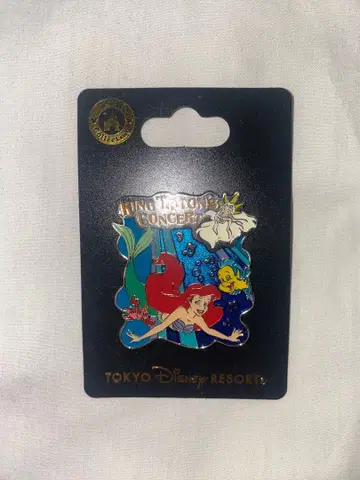 도쿄 디즈니 리조트 아리엘 핀 배지