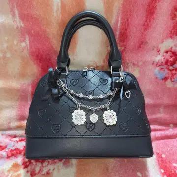 시마무라 x 마시로 아리스 콜라보 백 블랙 리본