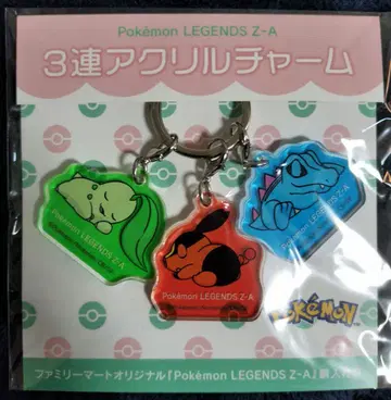 POKEMON LEGENDS Z-A 훼미리마트 구매 혜택 3 아크릴 참