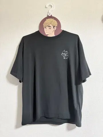 하이큐!! 츠무기츠네 미야 아츠무 횡단막 셔츠 M 사이즈