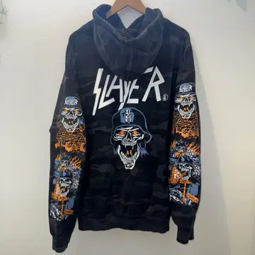 REBEL8 x SLAYER 콜라보 후드티 XL 레어 모델