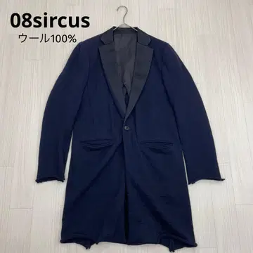 08sircus 제로에이트서커스 울 니트 체스터 코트