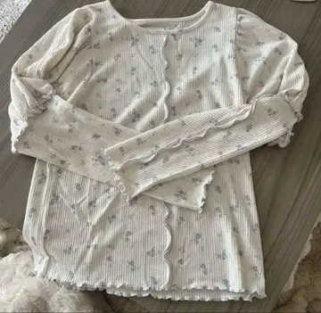 merry jenny flower 퍼프 슬리브 tops 완판템