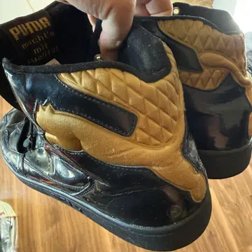 PUMA CAT 2SP 블랙 하이컷 스니커즈