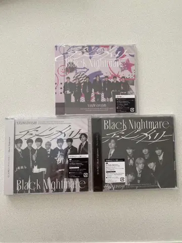 나니와단시 Black Nightmare 3장 세트