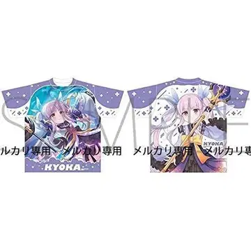 프린세스 커넥트! Re:Dive 풀 그래픽 T셔츠 쿄우카