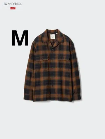 JW ANDERSON 브러쉬드 코튼 오버 사이즈 셔츠 M 사이즈