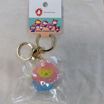 오사카 간사이 만박 산리오 미야쿠미야쿠 폼폼푸딩 클리어 키링 라스트