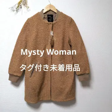 Mysty Woman 미스티우먼 보아 블루종 코트 아우터