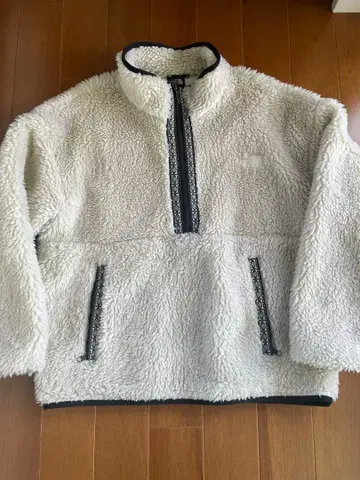 THE NORTH FACE 플리스 자켓 M 화이트