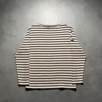 SAINT JAMES 웨쌍 보더 보르도 티셔츠 xs 구제 의류