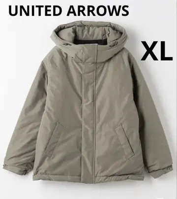 UNITED ARROWS MEN 카키 후드 부착 자켓 새상품