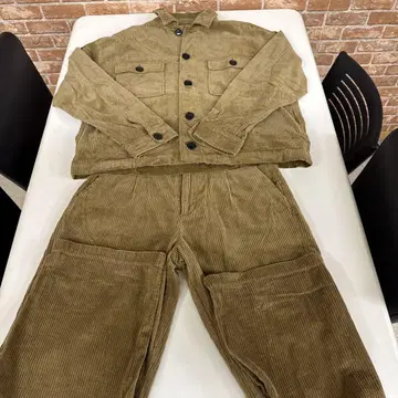 RAGEBLUE 코듀로이 셋업 M 사이즈