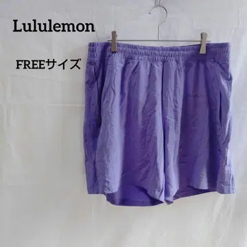 가격 인하 환영! Lululemon [프리] 룰루레몬 퍼플 숏팬츠