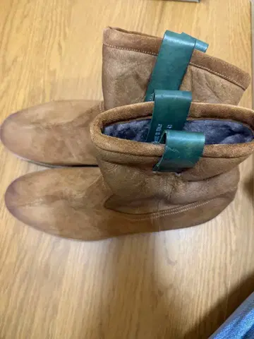 이탈리아제 폴스미스 브라운 사이드 고어 부츠 41