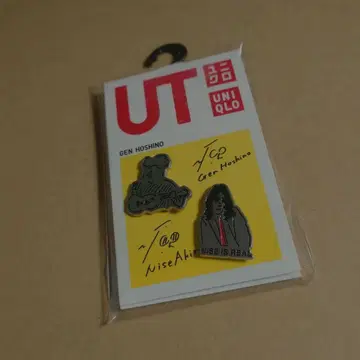 호시노 겐 니세아키라 UNIQLO 핀즈 세트 핀 배지